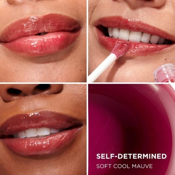It Cosmetics Confidence In A Serum Gloss: Self-Determined (Soft Cool Mauve), New - Picture 4 of 7